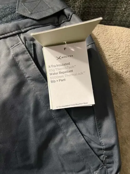 Arctix Women's Insulated Snow Pants XL Black 31L Water Repellent Thermalock - Picture 3 of 5